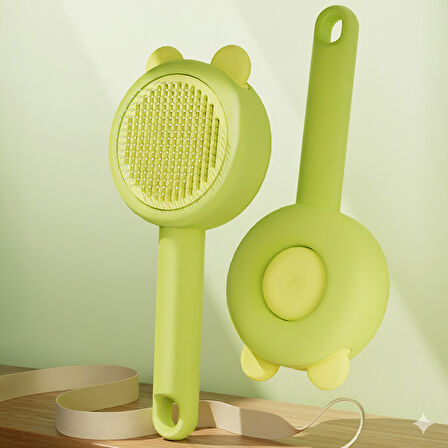 Metal Dişli, Kendini temizleyen, Evcil Hayvan Bakım Fırçası