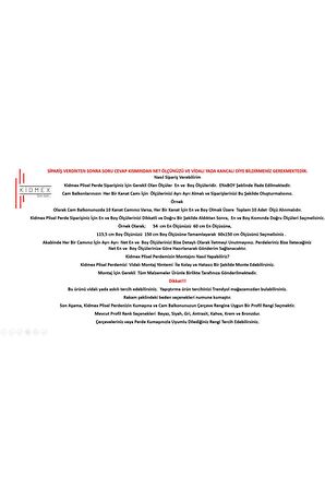 Plise Katlanır Cam Balkon Perdesi - Ofis Perdesi - Mutfak Perdesi - Salon Perdesi
