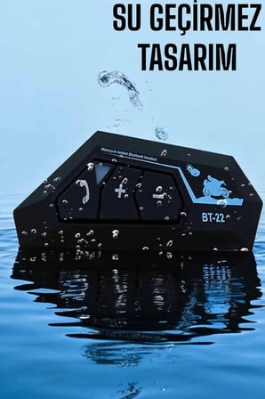 Mey İthalat® Kask Kulaklığı Motosiklet Intercom Interkom Dinleme Konuşma Özellikli Su Geçirmez