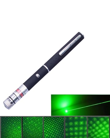 Mey İthalat® Yeşil  Güçlü Işın Uzun Menzil Ve Kompakt Tasarım