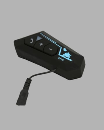 Mey İthalat® Motosiklet Sürüşleri İçin Bt22 Kask Bluetooth Kulaklık Mikrofonlu