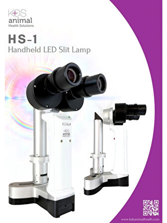 Kds Animal Heath Slit Lamp - Yarık Kafa Mikroskop - El Mikroskobu - Oftalmoskop - Dermatoskop