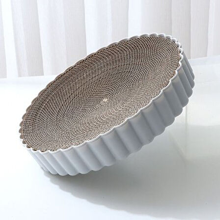 Kedi tırmalama yatağı, aşınmaya dayanıklı yuvarlak oluklu kağıt