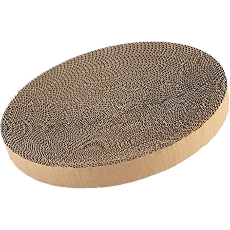 Kedi tırmalama yatağı, aşınmaya dayanıklı yuvarlak oluklu kağıt