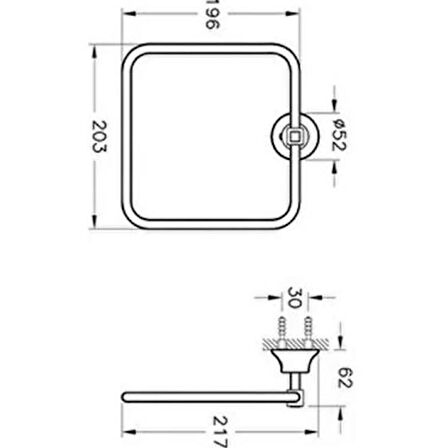 Artema A44420 Juno Classic Halka Havluluk