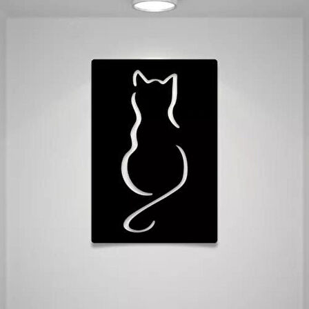 Kedi Dekoratif Duvar tablo