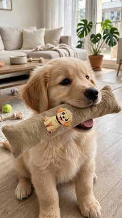 Kedi Köpek Hışırtılı Sesli Oyuncak Kadife Evcil Hayvan Oyun Oyuncağı
