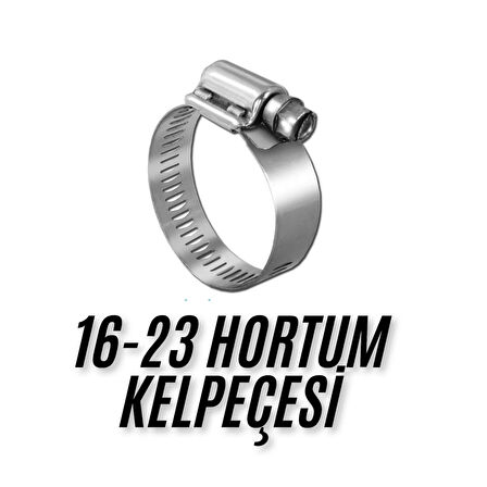 16*23 cm Hortum boru metal 100 adet (1 paket)