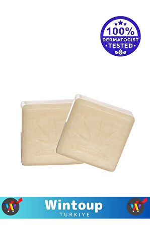 Doğal %100 Saf Özel Üretim Saç Cilt Vücut Kullanım Kırışıklık Karşıtı  Sabunu 2 Adet