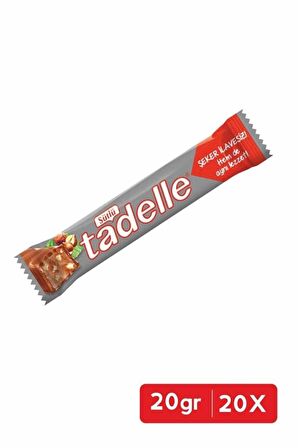 Şekersiz Sütlü Çikolata 20 gr (20 ADET)