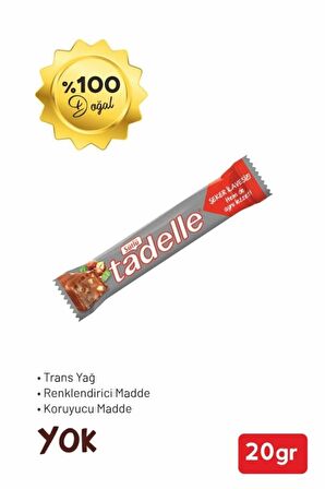 Şekersiz Sütlü Çikolata 20 gr (20 ADET)