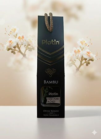 Platin Kestane Ağacı Bambu Çubuklu Oda Kokusu 100ml