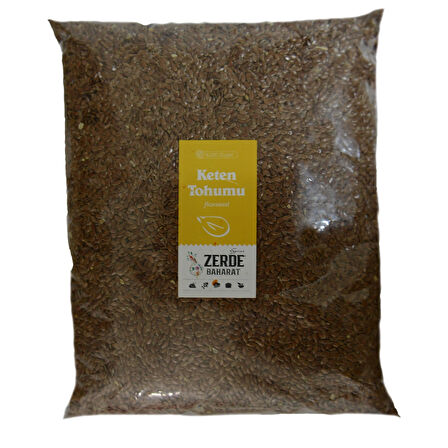 Zerde Baharat Tane Keten Tohumu, Doğal, Katkısız,1 KG