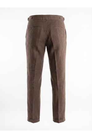 Premium Keten Old Money Pantolon - Sade ve Şık