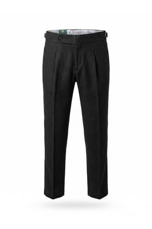 Premium Keten Old Money Pantolon - Sade ve Şık
