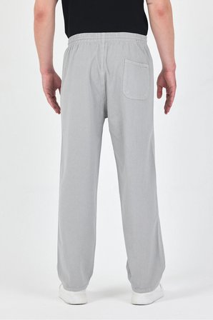 Erkek Rahat Kesim Keten Pantolon Lastikli Bel Yazlık Pijama Pantolon 5 Renk