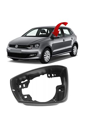 Polo 2009-2017 Sol Ayna Çerçevesi 6r0857601b