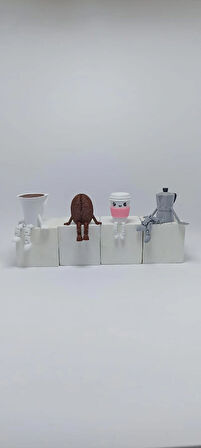 kahve köşesi seti 4 lü