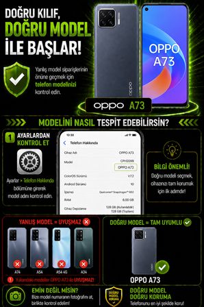 Oppo A73 Uyumlu Kılıf Sürgülü Kamera Korumalı Mat Lensi Telefon Kılıfı - Turkuaz