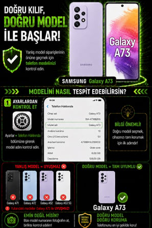 Samsung Galaxy A73 Uyumlu Kılıf Sürgülü Kamera Korumalı Mat Lensi Telefon Kılıfı - Turkuaz