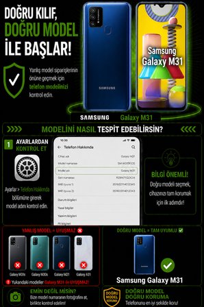 Samsung Galaxy M31 Uyumlu Kılıf Sürgülü Kamera Korumalı Mat Lensi Telefon Kılıfı - Lila