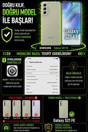 Samsung Galaxy S21 FE Uyumlu Kılıf Sürgülü Kamera Korumalı Mat Lensi Telefon Kılıfı - Kırmızı