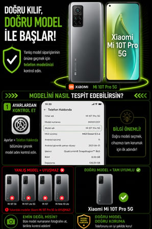 Xiaomi Mi 10T Pro 5G Uyumlu Kılıf Sürgülü Kamera Korumalı Mat Lensi Telefon Kılıfı - Sarı