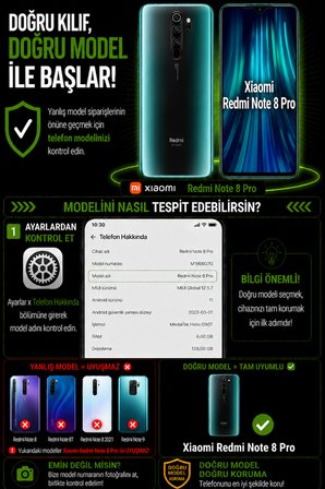 Xiaomi Redmi Note 8 Pro Uyumlu Kılıf Sürgülü Kamera Korumalı Mat Lensi Telefon Kılıfı - Pembe Açık