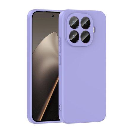 Xiaomi 15T Pro uyumlu Kılıf İçi Kadife Koruyucu Mara Lansman Kapak - T40451 - Lila