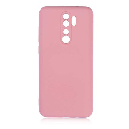 Xiaomi Redmi Note 8 Pro uyumlu Kılıf İçi Kadife Koruyucu Mara Lansman Kapak - T17690 - Pembe Açık