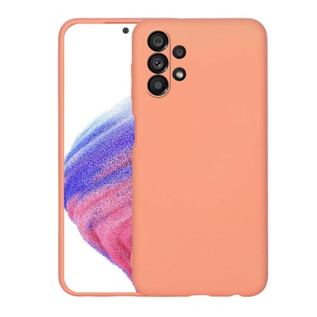 Samsung Galaxy A33 5G uyumlu Kılıf İçi Kadife Koruyucu Mara Lansman Kapak - T22845 - Turuncu