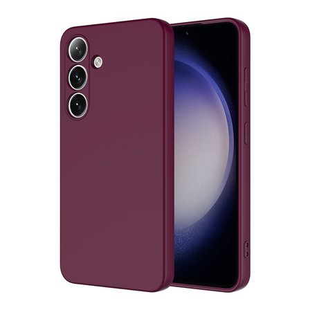 Samsung Galaxy A56 uyumlu Kılıf İçi Kadife Koruyucu Mara Lansman Kapak - T35592 - Koyu Mor