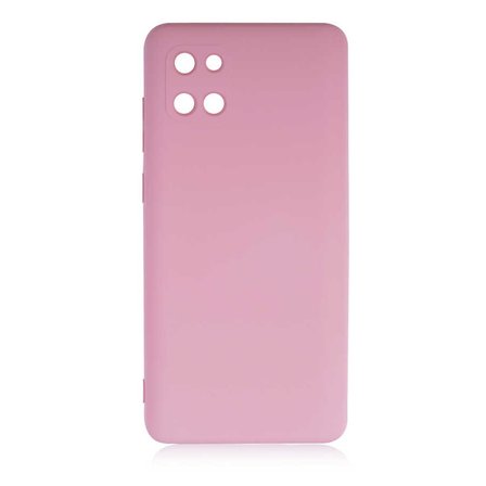 Samsung Galaxy A81 (Note 10 Lite) uyumlu Kılıf İçi Kadife Koruyucu Mara Lansman Kapak - T17913 - Pembe Açık