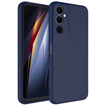 Tecno Pova Neo 2 uyumlu Kılıf İçi Kadife Koruyucu Mara Lansman Kapak - T28177 - Lacivert