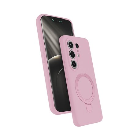 Tecno Camon 50 Pro Kılıf Magsafe Şarj Özellikli Standlı Samara Kapak - T41825