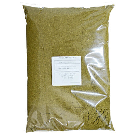 Zerde Baharat Toz Kimyon, 1000 gr, 1 Kg Kimyon, Öğütülmüş Taze Kimyon, Yoğun Aromalı, Cumin