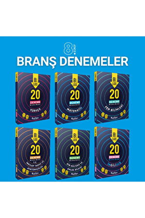 Netfen Branş Deneme Seti - 6 Kitap
