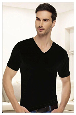 kit iç giyimTutku Elit 1303 2'li V Yaka Kısa Kol Erkek Atlet