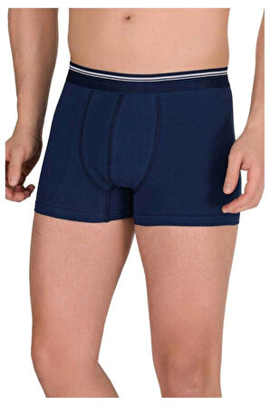 kit iç giyim Berrak 1097 Tekli Likralı Erkek Boxer
