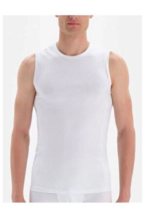 Berrak 4'lü Likralı Bisiklet Yaka Kolsuz Erkek Atlet