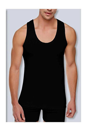 Tutku 6'lı RİBANA Klasik Kesim %100 Pamuk Erkek Atlet