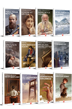 Dünya Klasikleri Seti 1 / ( 12 Kitap)