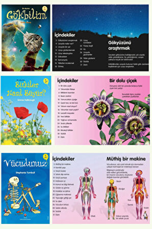 7 ile 9 yaş aralığı çocuklar için 20 kitaplık  bilim ve masal seti