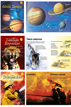 7 ile 9 yaş aralığı çocuklar için 20 kitaplık  bilim ve masal seti