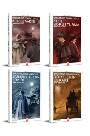 Sherlock Holmes Roman Seti (4 Kitap Takım)