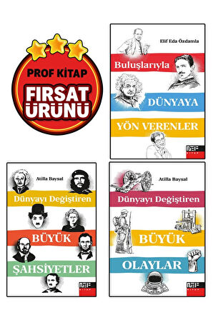 Dünyaya Yön Verenler Seti - 3 Kitap