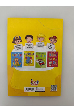 Eğlenceli Hayvanlar Etkinlikli Boyama Kitabı (1 Adet)