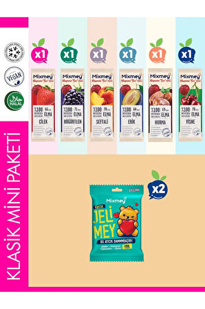 Klasik Mini Paketi – 8 Adet Mixmey ve Jelimey Lezzetleri