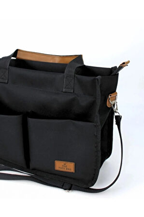 Siyah The Tote Bag Kadın Omuz Çantası