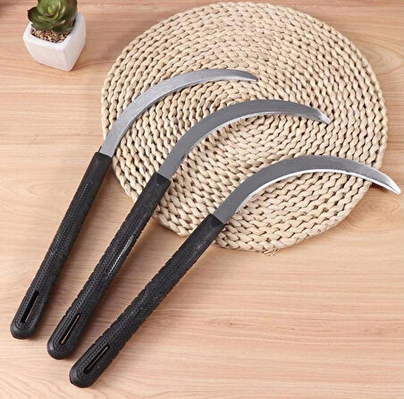 Çim ayıklaması ve hasat bahçesi OT BİÇMEK İÇİN ORAK 35 CM